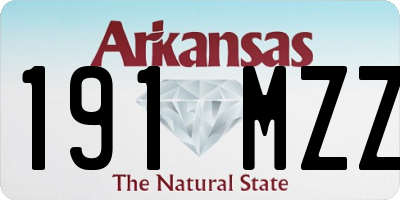 AR license plate 191MZZ