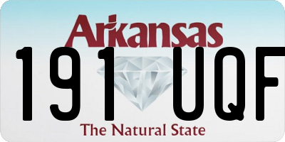 AR license plate 191UQF
