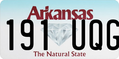 AR license plate 191UQG