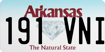 AR license plate 191VNI