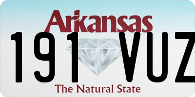 AR license plate 191VUZ