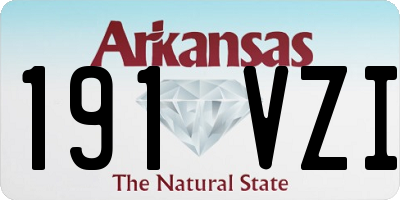 AR license plate 191VZI