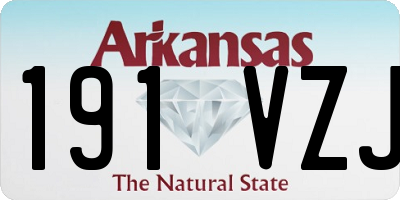 AR license plate 191VZJ