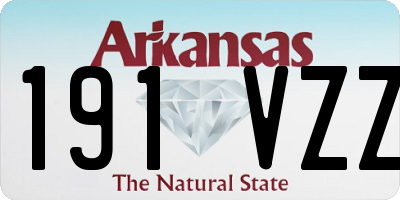 AR license plate 191VZZ