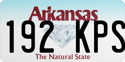 AR license plate 192KPS