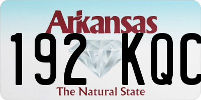AR license plate 192KQC