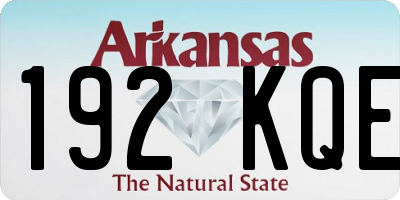 AR license plate 192KQE
