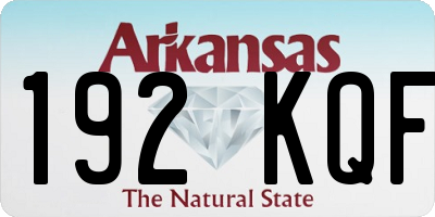 AR license plate 192KQF