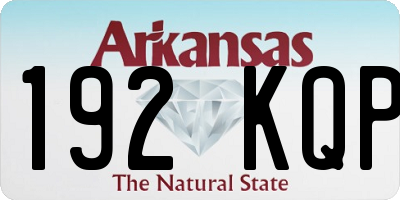 AR license plate 192KQP