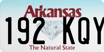 AR license plate 192KQY