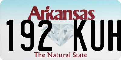 AR license plate 192KUH