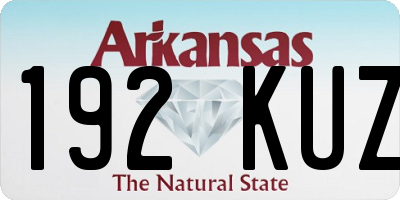 AR license plate 192KUZ