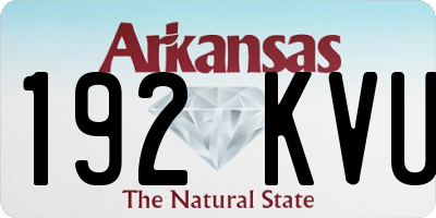AR license plate 192KVU