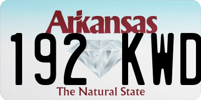 AR license plate 192KWD
