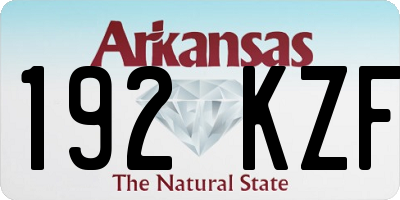 AR license plate 192KZF