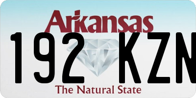 AR license plate 192KZN