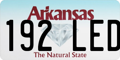 AR license plate 192LED