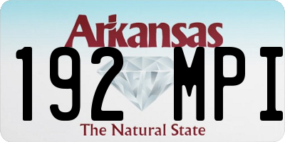AR license plate 192MPI