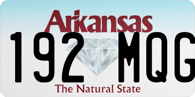 AR license plate 192MQG