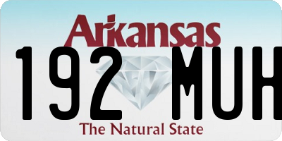 AR license plate 192MUH