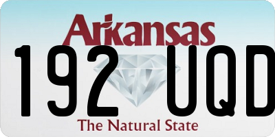 AR license plate 192UQD