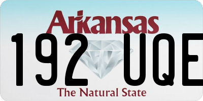 AR license plate 192UQE