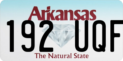 AR license plate 192UQF