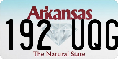 AR license plate 192UQG