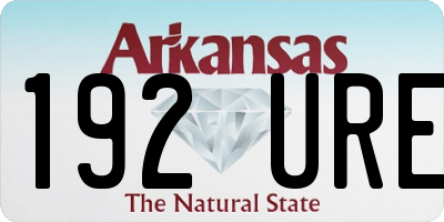 AR license plate 192URE