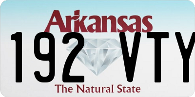 AR license plate 192VTY