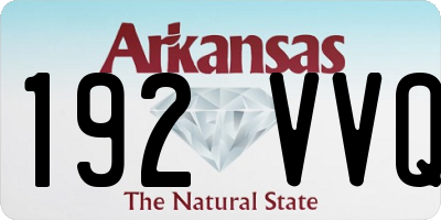 AR license plate 192VVQ