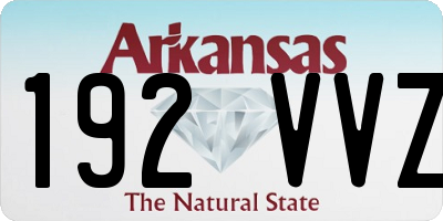 AR license plate 192VVZ