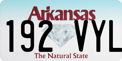 AR license plate 192VYL
