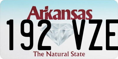 AR license plate 192VZE