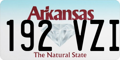 AR license plate 192VZI