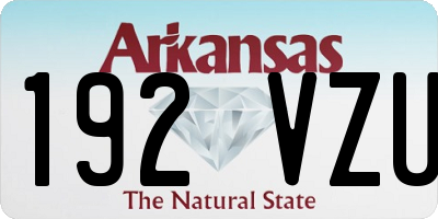 AR license plate 192VZU