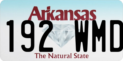 AR license plate 192WMD