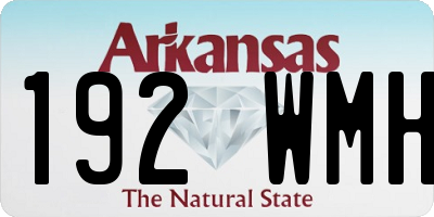 AR license plate 192WMH