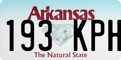 AR license plate 193KPH