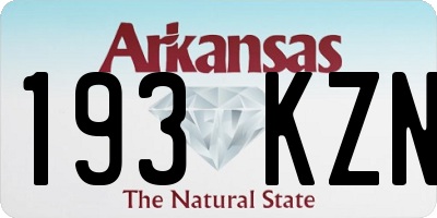 AR license plate 193KZN