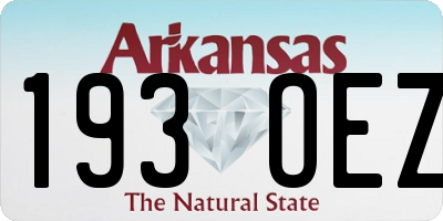 AR license plate 193OEZ