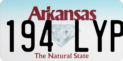 AR license plate 194LYP