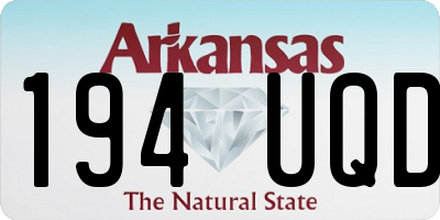 AR license plate 194UQD