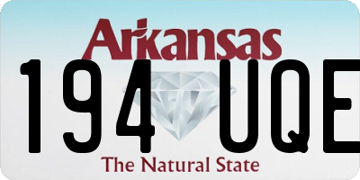 AR license plate 194UQE