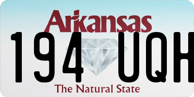 AR license plate 194UQH