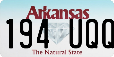 AR license plate 194UQQ