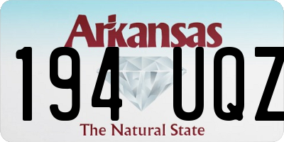 AR license plate 194UQZ