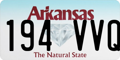 AR license plate 194VVQ