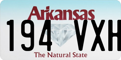 AR license plate 194VXH