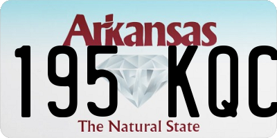 AR license plate 195KQC